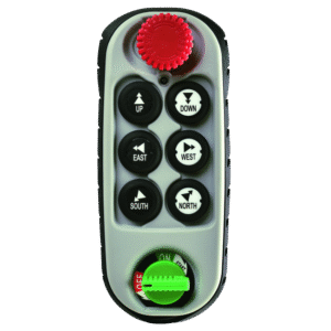 Advanced Compact Handheld Radio Control (6 Buttons)